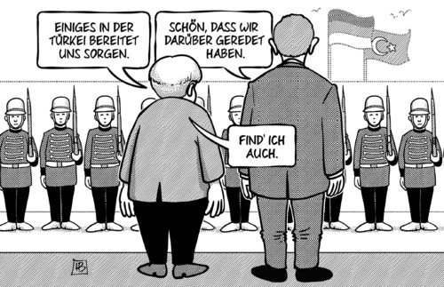 Merkel bei Erdogan Merkel bei Erdogan