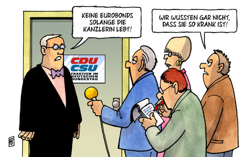 Cartoon: Merkels Gesundheit (medium) by Harm Bengen tagged merkel,gesundheit,krankheit,bundeskanzlerin,euro,eurokrise,eurobonds,gipfel,brüssel,merkel,gesundheit,krankheit,bundeskanzlerin,eurokrise,eurobonds,brüssel