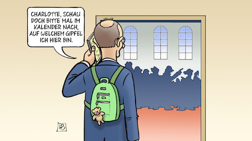 Merz auf Gipfel Merz auf Gipfel