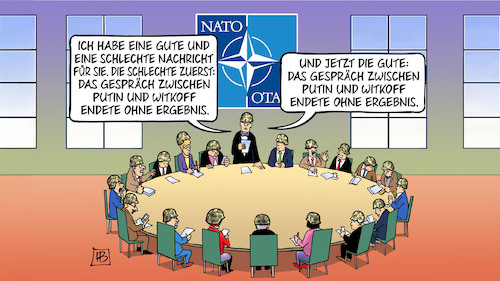 NATO und Friedensverhandlungen