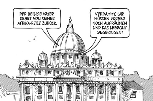 Papst zurück Papst zurück