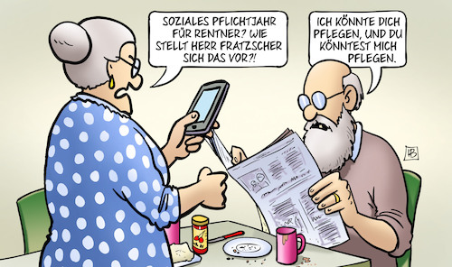 Pflichtjahr für Rentner