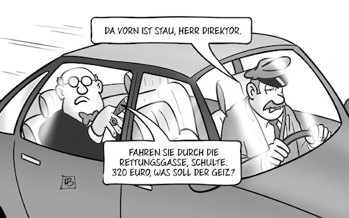 Rettungsgasse