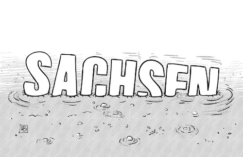Sachsen versinkt