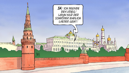 Schröder im Kreml
