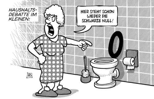 Schwarze Null steht Schwarze Null steht