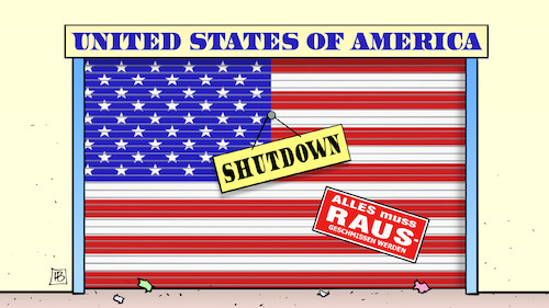Shutdown-Entlassungen
