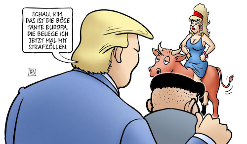 Trump Kim und Zölle