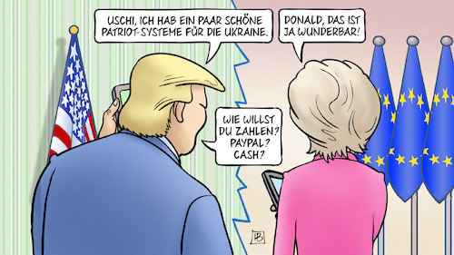 Trump liefert Patriots Trump liefert Patriots