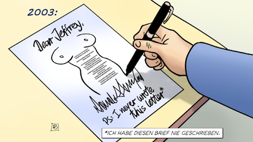 Trump schreibt einen Brief