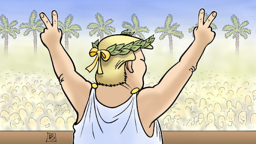 Trumps Triumphfeiern