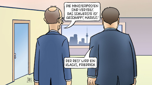 Union-Ministerposten Union-Ministerposten