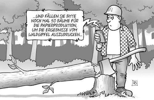 Waldgipfel-Papier Waldgipfel-Papier