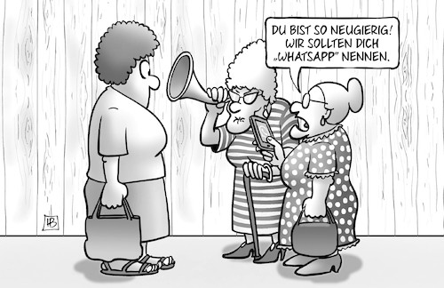 WhatsApp-Neugier
