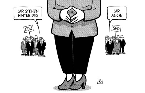 Wir stehen hinter dir Wir stehen hinter dir