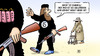 Cartoon: 60 Jahre BND (small) by Harm Bengen tagged bnd,60,geburtstag,alter,geheimdienst,is,islamisten,terror,rollator,harm,bengen,cartoon,karikatur