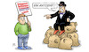Cartoon: Antisemitismusvorwurf (small) by Harm Bengen tagged antisemitismusvorwurf,kapitalist,wohnungsbaukonzerne,immobilienkonzerne,vergesellschaftung,enteignungen,linke,landtagswahl,demonstration,schild,berlin,harm,bengen,cartoon,karikatur