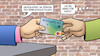 Cartoon: Asyl-Bezahlkarte (small) by Harm Bengen tagged bezahlkarte,karte,asyl,fluechtlinge,haendlerraum,fegen,arbeitspflicht,bares,fuer,rares,harm,bengen,cartoon,karikatur