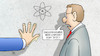 Cartoon: Atom-Lindner (small) by Harm Bengen tagged sekundenkleber,lindner,fdp,protest,festkleben,atomkraftwerke,kernkraftwerke,laufzeit,energiekrise,harm,bengen,cartoon,karikatur