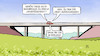 Cartoon: Autobahnbrücken (small) by Harm Bengen tagged autobahnbrücken,ungenügend,nicht,ausreichend,marode,bausubstanz,harm,bengen,cartoon,karikatur