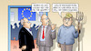 Cartoon: Bauern und Europa (small) by Harm Bengen tagged mist,bauern,europa,eu,gipfel,landwirtschaft,harm,bengen,cartoon,karikatur