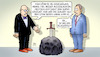 Cartoon: BlackRock-Kanzler (small) by Harm Bengen tagged merz,kanzlerwahl,medial,besser,ausschlachten,superkanzler,schwert,stein,könig,artus,sage,blackrock,harm,bengen,cartoon,karikatur