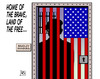 Cartoon: Bradley Manning (small) by Harm Bengen tagged bradley,manning,whistleblower,usa,gefaengnis,urteil,militaer,wikileaks,harm,bengen,cartoon,karikatur