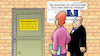 Cartoon: Brandmauer-Drehtür (small) by Harm Bengen tagged konservative,rechte,evp,zusammenarbeit,brandmauer,drehtür,einbauen,europäisches,parlament,eu,harm,bengen,cartoon,karikatur
