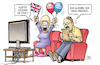 Cartoon: Brexen (small) by Harm Bengen tagged küssen,brexit,erbrechen,kotzen,kotztüte,royal,wedding,2018,tv,medien,hype,hochzeit,meghan,harry,royals,england,harm,bengen,cartoon,karikatur