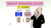 Cartoon: Brexit 3. Runde (small) by Harm Bengen tagged brexit,verhandlungen,dritte,runde,heim,gast,spielstand,langeweile,gähnen,europa,uk,gb,harm,bengen,cartoon,karikatur