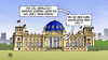 Cartoon: Bundestag und Euroschirm (small) by Harm Bengen tagged bundestag,mitsprache,debatte,euro,eurorettung,eurorettungsschirm,rettungsschirm,schirm,reichstag,kuppel,dach,kaltreserve