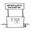 Cartoon: Der Doktor ist nicht da (small) by Harm Bengen tagged doktor,guttenberg,paenuts,verteidigungsminister,verteidigungsministerium