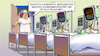 Cartoon: Fehlbelegung (small) by Harm Bengen tagged krankenhausreform,klinikreform,patienten,krankenschwester,lauterbach,harm,bengen,cartoon,karikatur