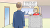 Cartoon: Frankreich erkennt Palästina an (small) by Harm Bengen tagged todschick,paris,berlin,merz,mode,palästinatuch,tuch,kufiya,nahost,macron,anerkennung,staat,harm,bengen,cartoon,karikatur