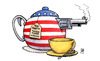 Cartoon: Giffords-Attentat (small) by Harm Bengen tagged giffords,attentat,mord,arizona,usa,tucson,tea,party,teaparty,pallin,zielscheibe,target
