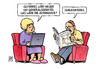 Cartoon: Guterres (small) by Harm Bengen tagged guterres,un,generalsekretaer,vereinte,nationen,alternative,schlechteres,zeitung,laptop,wahl,harm,bengen,cartoon,karikatur