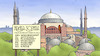 Cartoon: Hagia Sophia (small) by Harm Bengen tagged hagia,sophia,istanbul,nutzungsvorschlag,wochenmarkt,autohaus,flohmarkt,sportsbar,moschee,museum,kirche,erdogan,islam,christentum,religion,harm,bengen,cartoon,karikatur