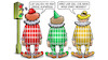 Cartoon: Haushalts-Zirkus (small) by Harm Bengen tagged haushalt,zirkus,ampel,clowns,spd,grüne,fdp,harm,bengen,cartoon,karikatur