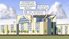 Cartoon: Investitionsgipfel (small) by Harm Bengen tagged kanzleramt,merz,investitionsgipfel,sekt,champagner,schampus,glas,halb,leer,voll,optimismus,pessimismus,harm,bengen,cartoon,karikatur