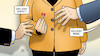 Cartoon: K-Stöckchen (small) by Harm Bengen tagged frage,stöckchen,hölzchen,ziehen,merkel,laschet,söder,kanzlerkandidat,harm,bengen,cartoon,karikatur