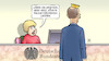 Cartoon: Krönung (small) by Harm Bengen tagged kanzlerwahl,bundestag,empfang,merz,krone,krönung,eitelkeit,harm,bengen,cartoon,karikatur