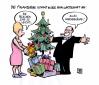 Cartoon: Leerverkäufe (small) by Harm Bengen tagged leerverkäufe,leer,verkauf,aktien,börse,krise,finanzkrise,wirtschaftskrise,banker,bank,weihnachten,bescherung,geschenke,tannenbaum