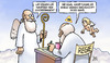 Cartoon: Manfred Deix (small) by Harm Bengen tagged zeichenstift manfred deix zeichner satire kritik himmel tot tod gott petrus engel harm bengen cartoon karikatur