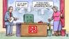 Cartoon: Mehdorn-Rücktritt (small) by Harm Bengen tagged mehdorn,rücktritt,bahn,vorstand,tiefensee,chef,server,serverabsturz,putzfrau