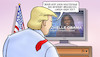 Cartoon: M.Obama online (small) by Harm Bengen tagged idiot,internet,abschalten,computer,tv,michelle,obama,trump,usa,wahlen,demokraten,republikaner,parteitag,online,harm,bengen,cartoon,karikatur