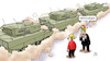 Cartoon: Motivwagen 2023 (small) by Harm Bengen tagged motivwagen,panzer,michel,fasching,karneval,krieg,ukraine,russland,harm,bengen,cartoon,karikatur