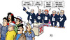 Cartoon: Nach Europawahl (small) by Harm Bengen tagged lobby,gewinner,gewinnen,europawahl,europa,eu,wahl,wähler,harm,bengen,cartoon,karikatur
