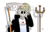 Cartoon: Nah-Ost-Kriegsgefahr (small) by Harm Bengen tagged tod,helm,soldat,drohungen,kriegsgefahr,nah,ost,trump,usa,iran,irak,tötung,ermordung,kassem,soleimani,revolutionsgarden,krieg,harm,bengen,cartoon,karikatur