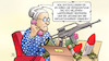 Cartoon: Paketverwechslung (small) by Harm Bengen tagged susemil,500,millionen,waffenpaket,entlastungspaket,paketverwechslung,krieg,ukraine,russland,harm,bengen,cartoon,karikatur