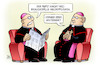 Cartoon: Papst und Missbrauch (small) by Harm Bengen tagged papst,missbrauchsfälle,meldepflichtig,kirche,katholische,harm,bengen,cartoon,karikatur